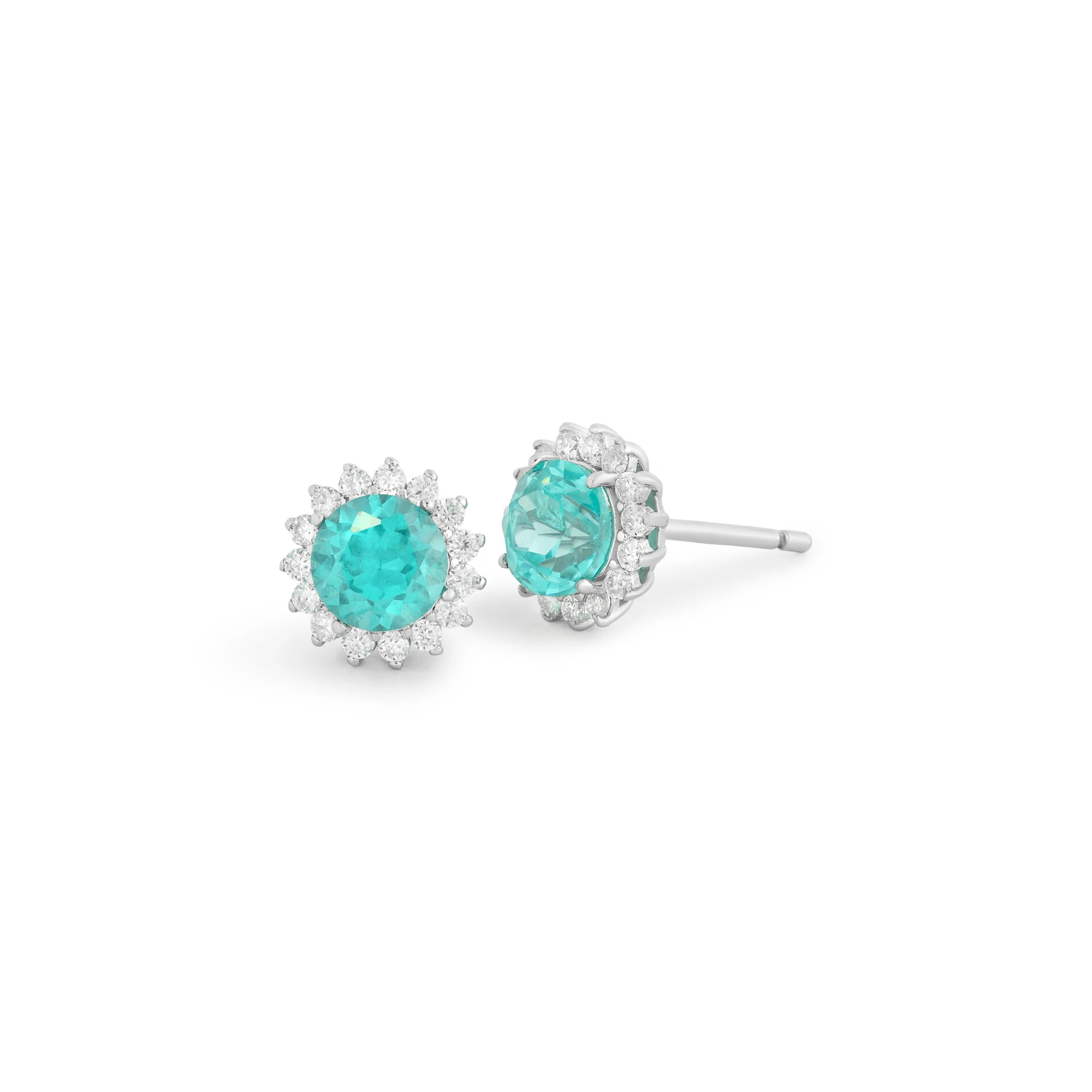 Foto Brinco Paraíba Princesa &amp; Moissanite