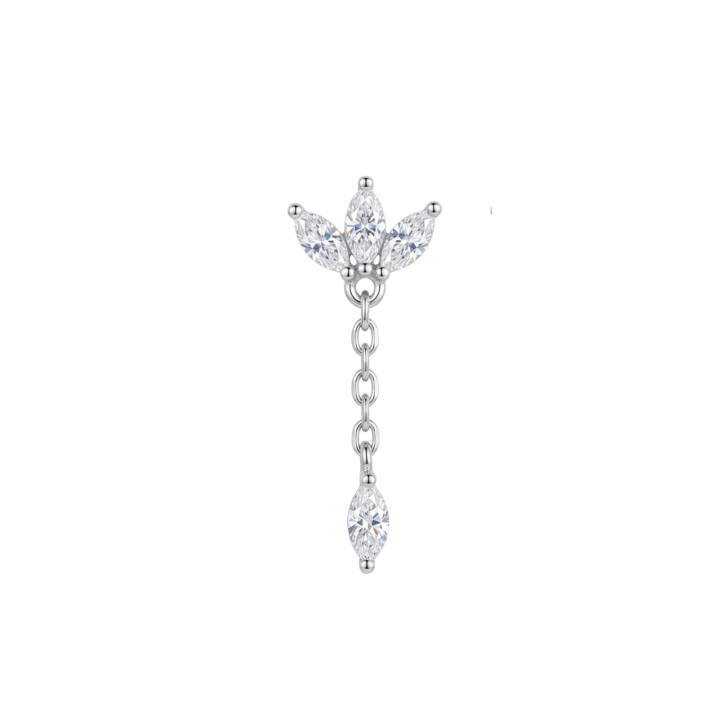Foto Piercing Encanto Moissanite