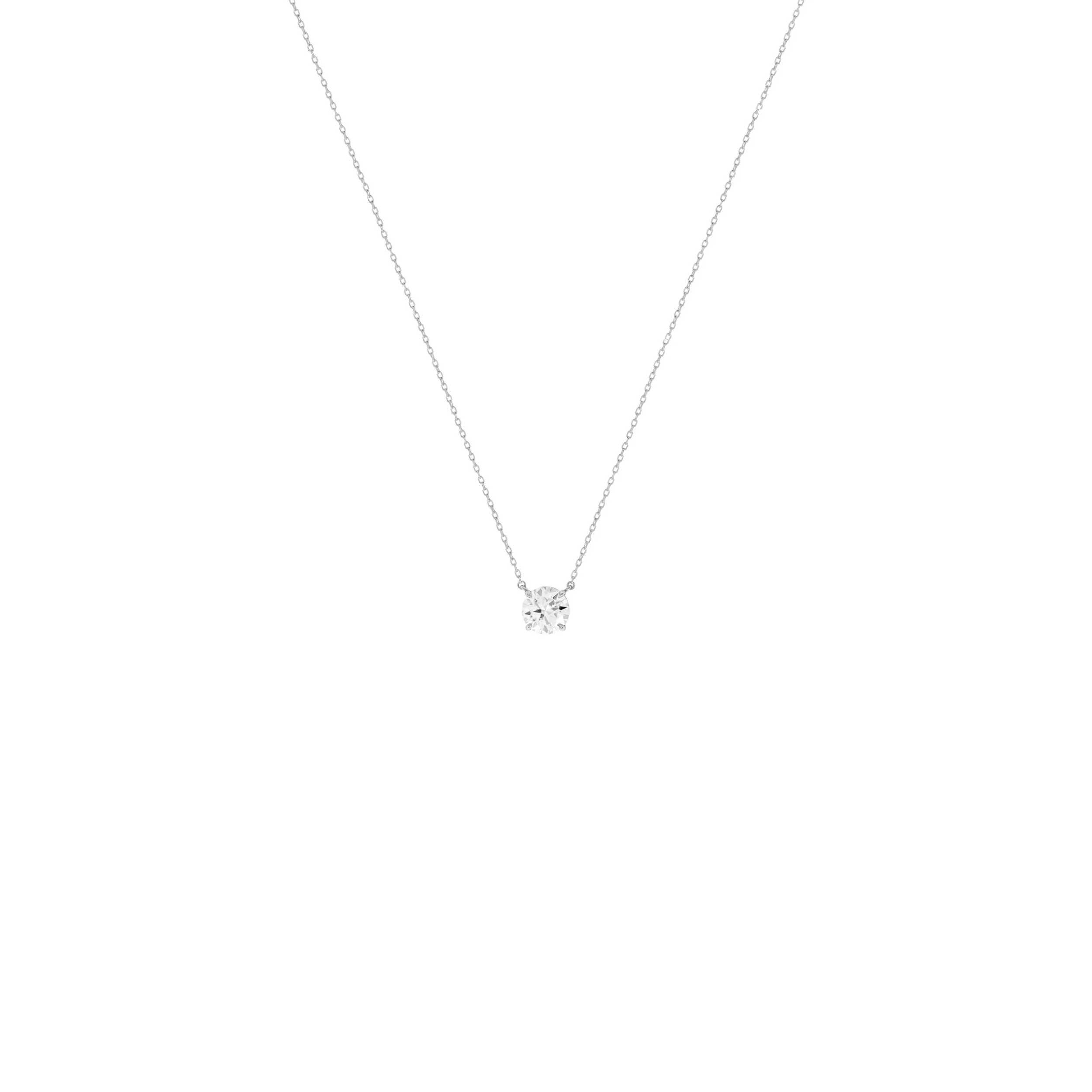 FotoColar Solitário Moissanite 3mm