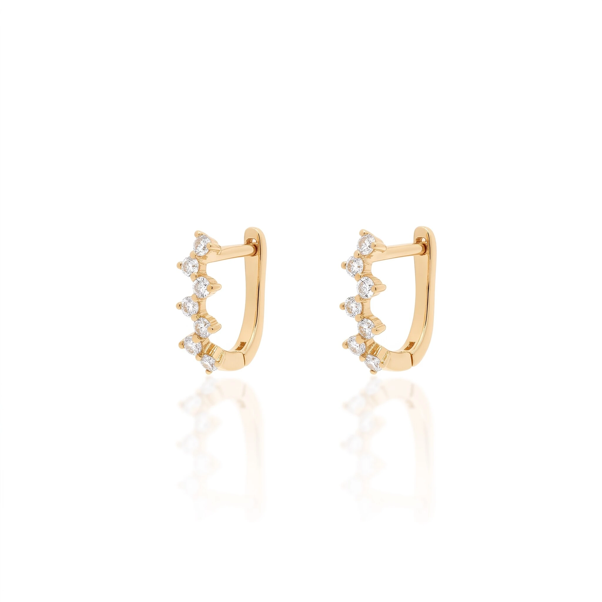 Foto Argola Lumi Dourada