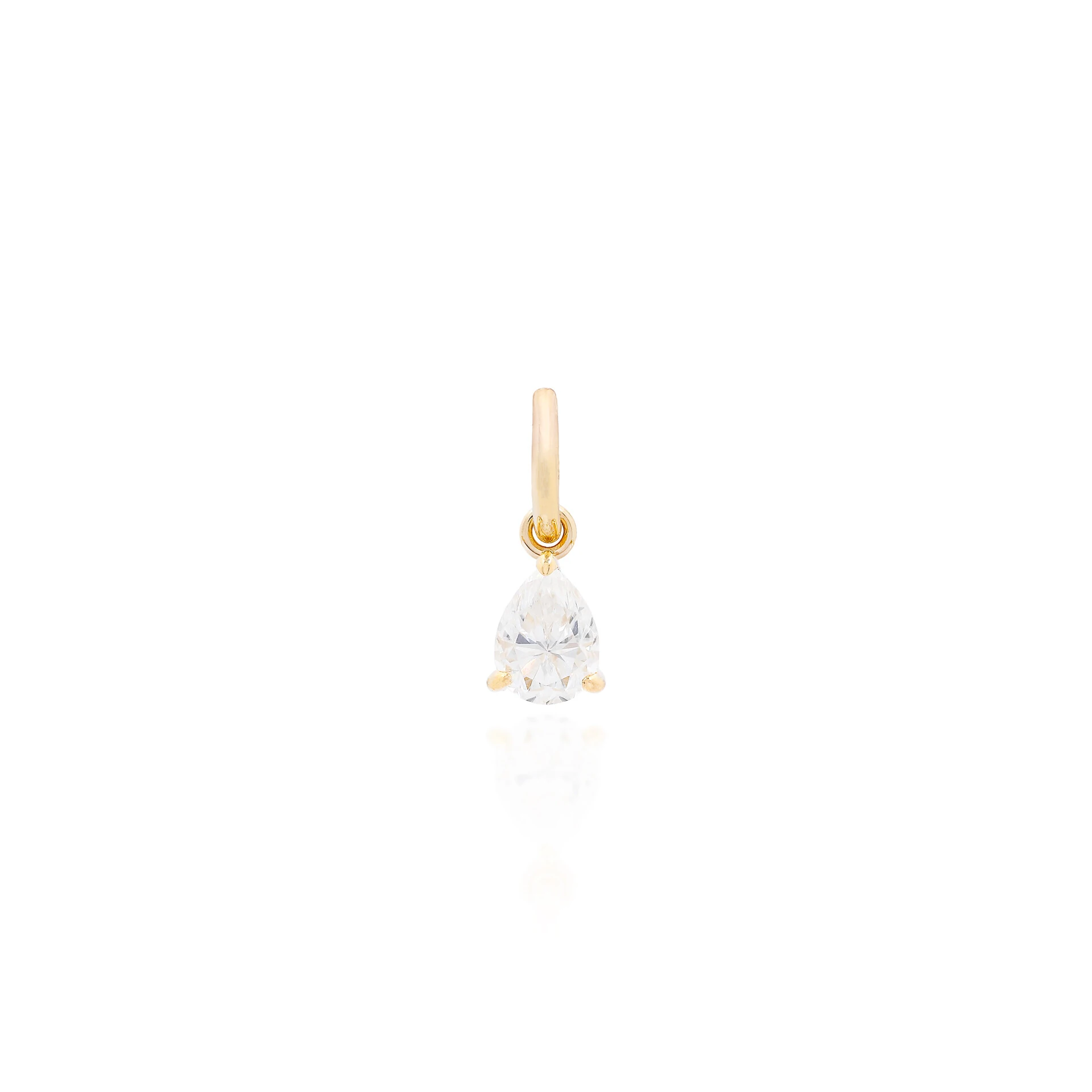 FotoPingente Gota Moissanite