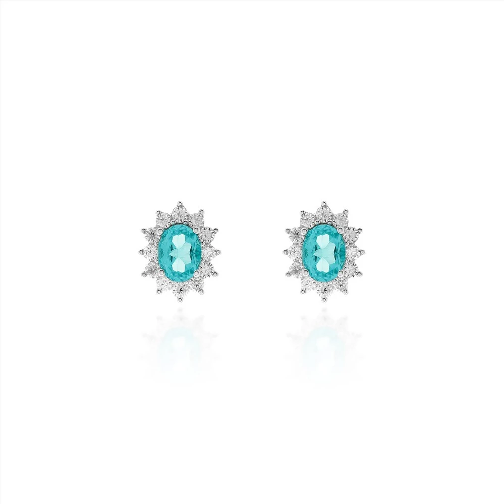 FotoBrinco Élysée Moissanite & Turmalina Paraíba