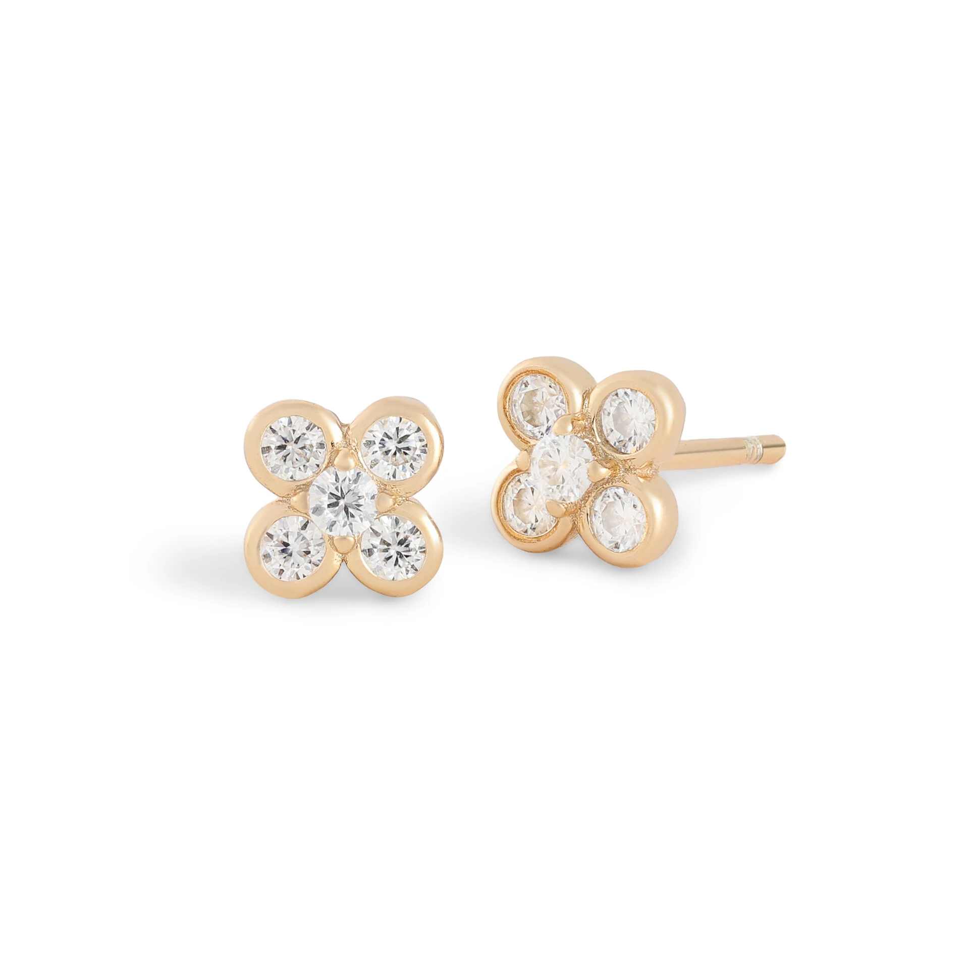 Foto Brinco Dália Moissanite