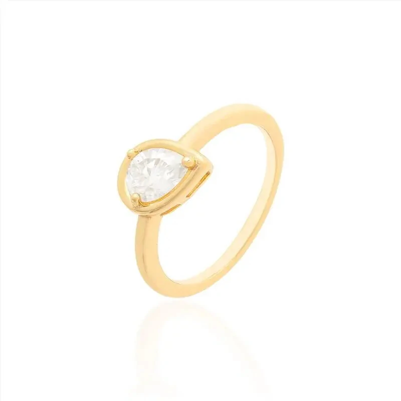 FotoAnel Dedinho Hope Gota Moissanite