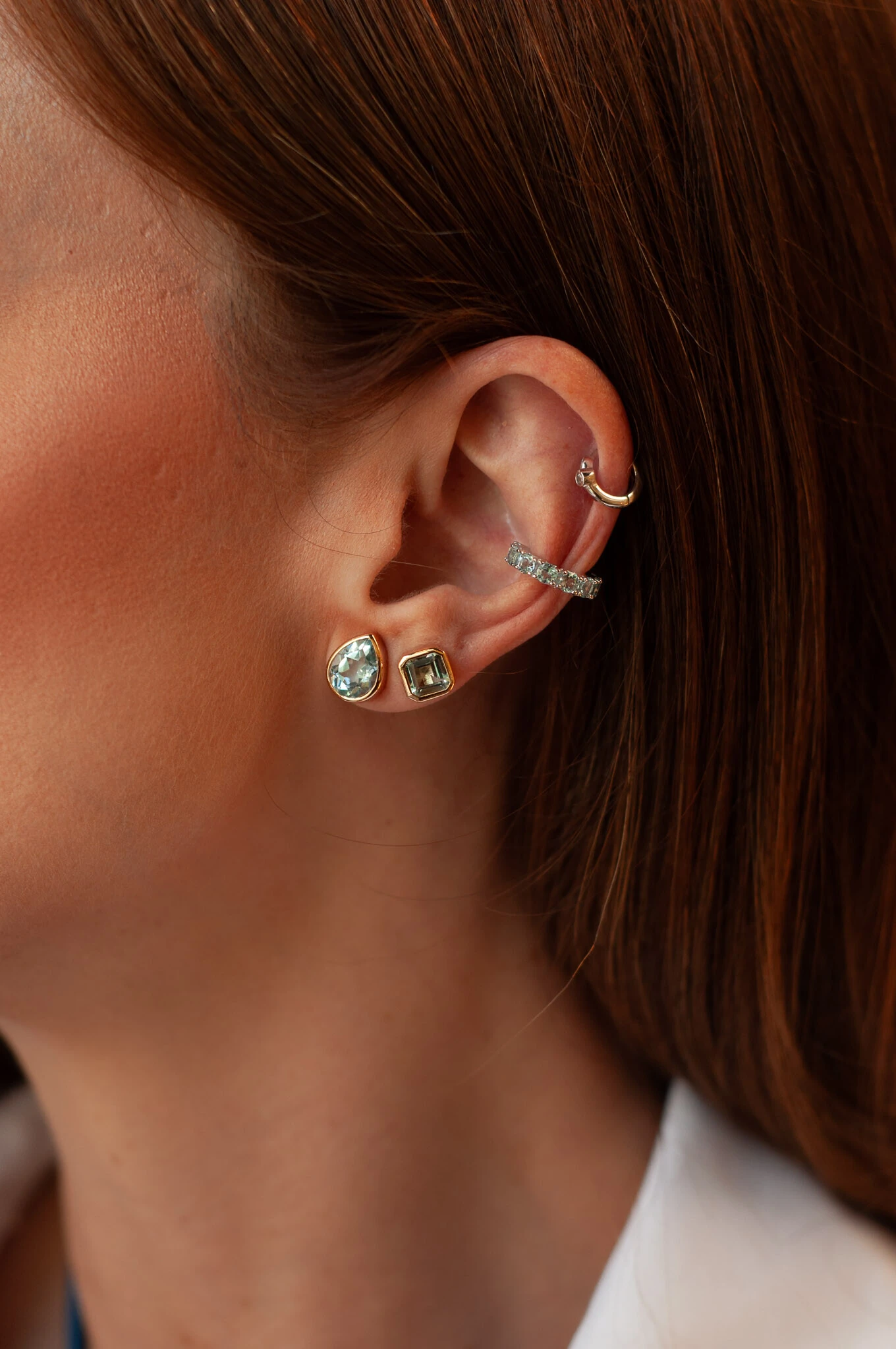 FotoFake Piercing Topázio Sky