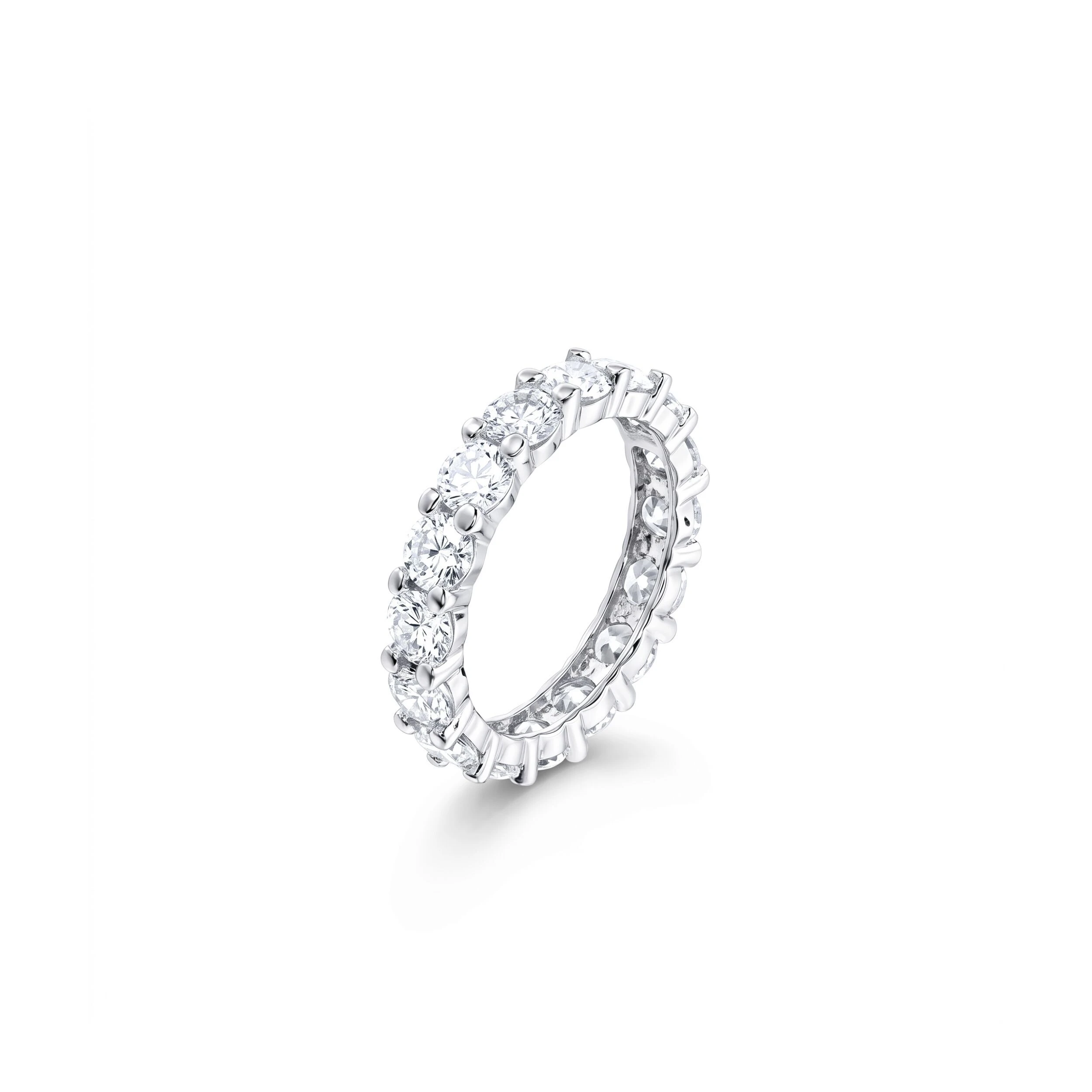 Foto Aliança Moissanite