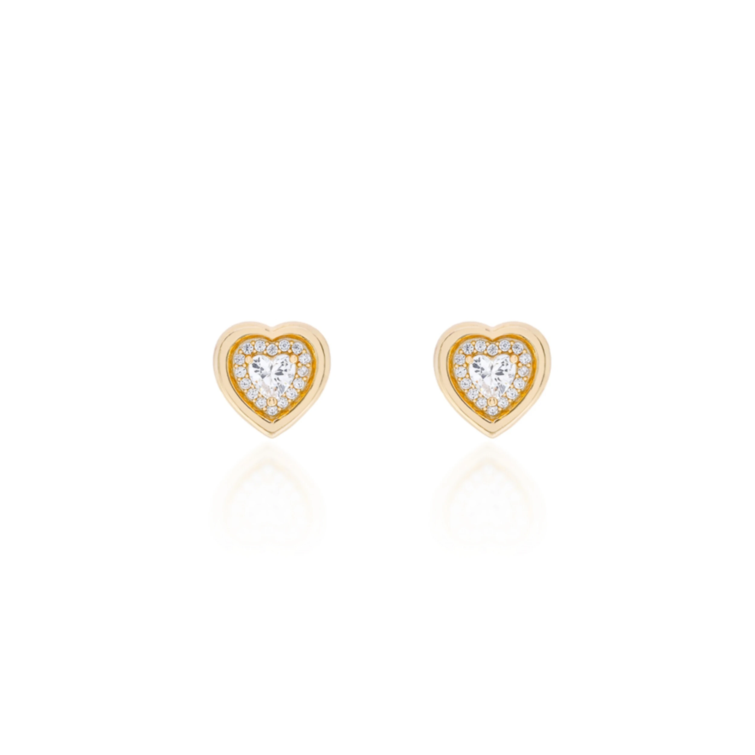 Foto Brinco Coeur Brillê