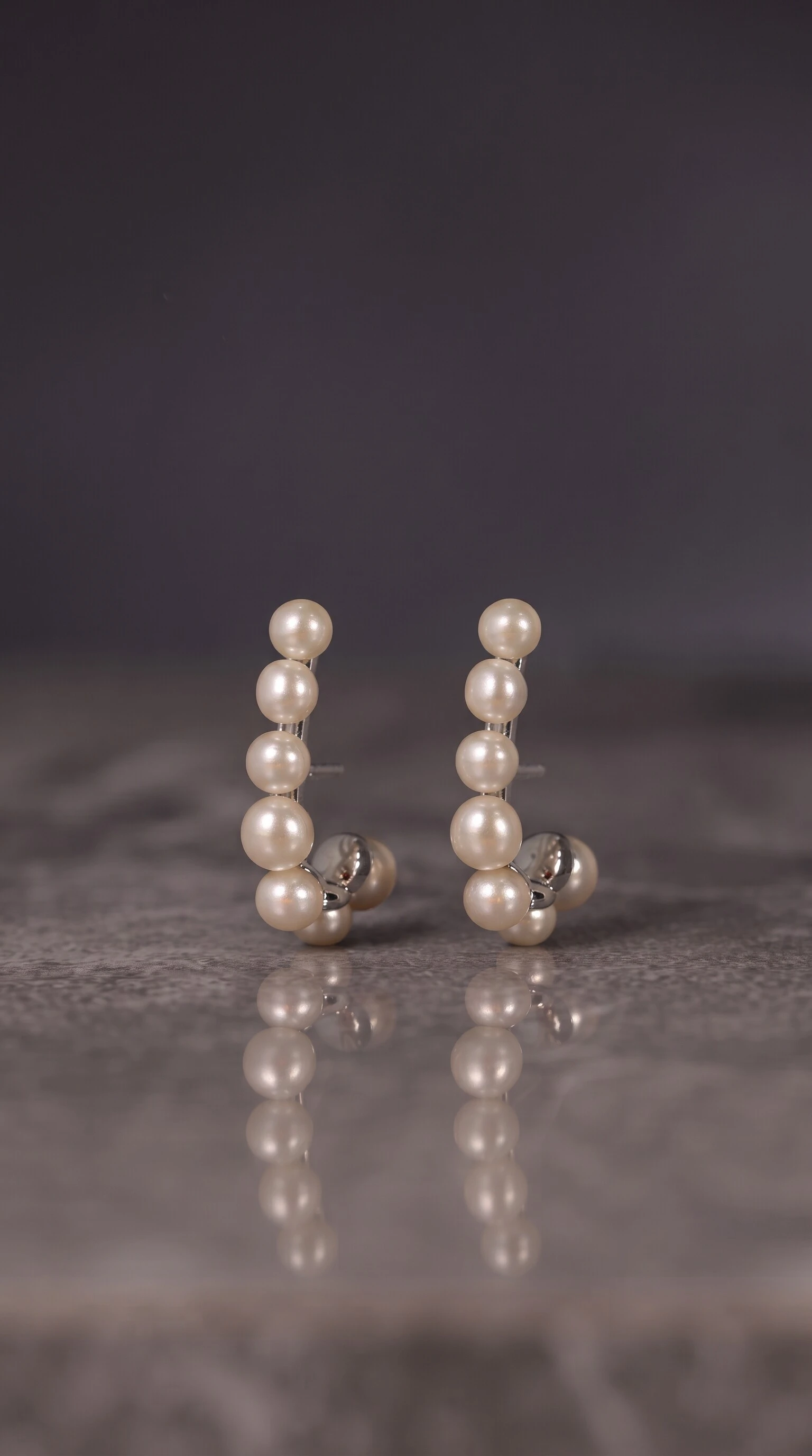 Foto Ear Hook Pearl Amour