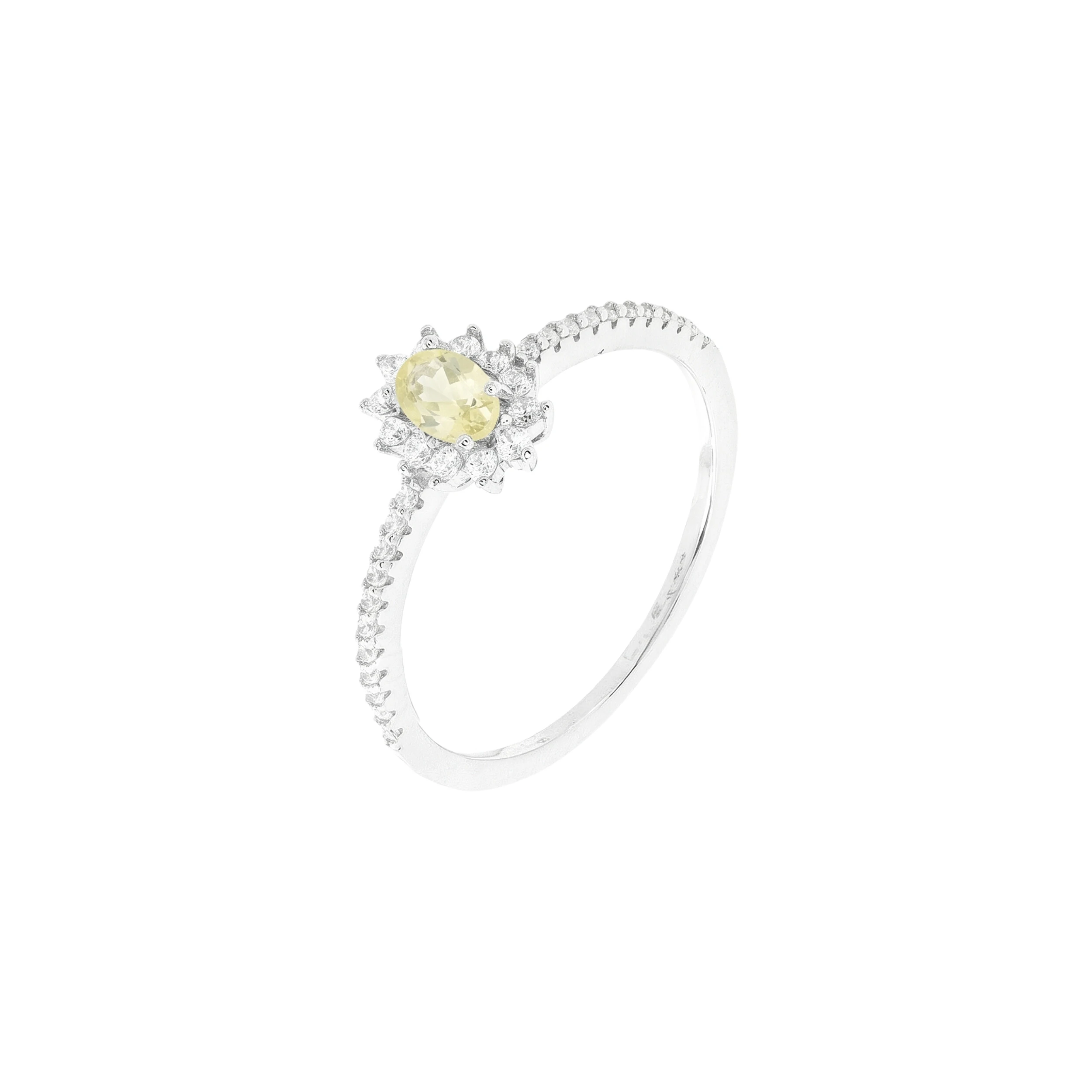 Foto Anel Princess Yellow Fancy