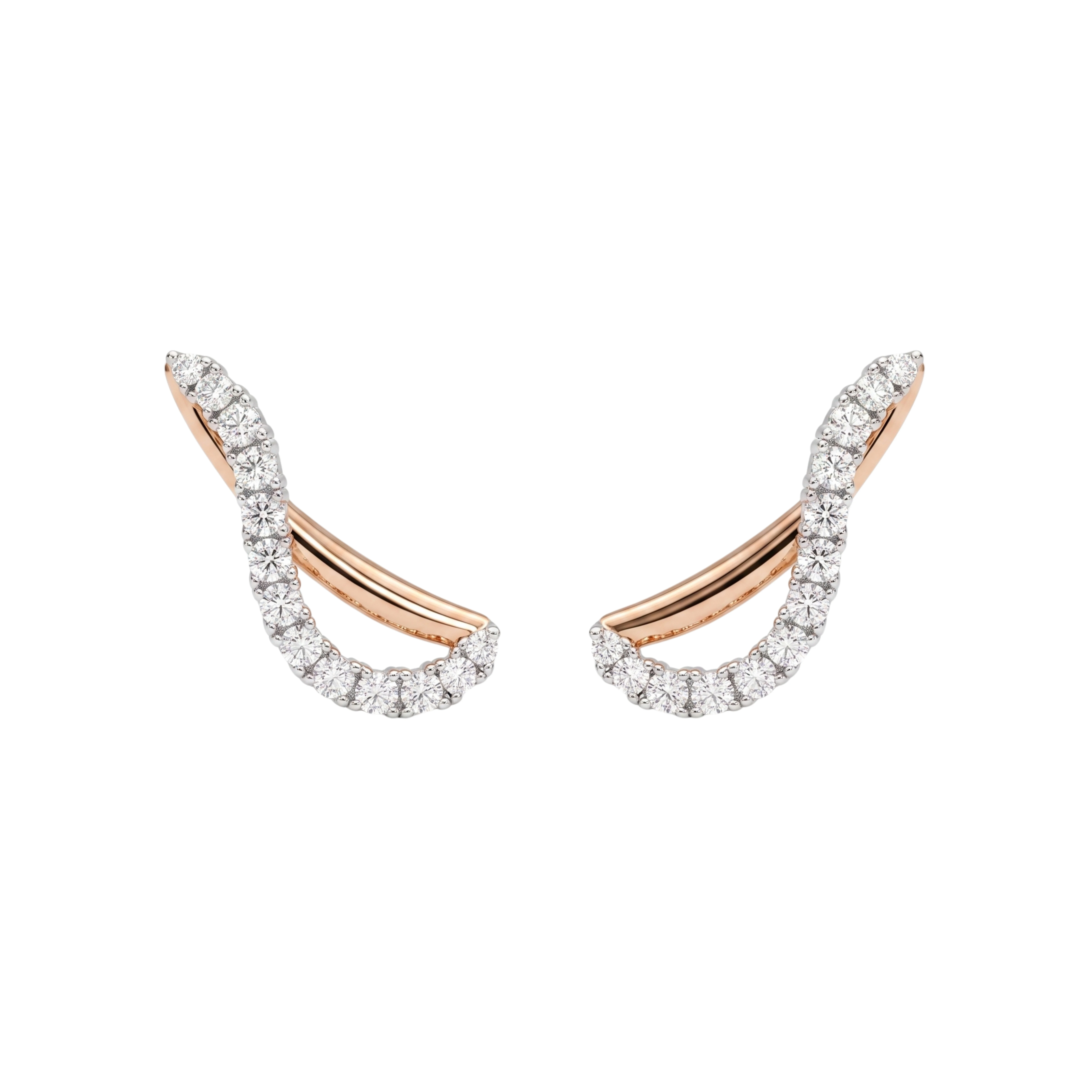 Foto Ear Cuff Curve Moissanite