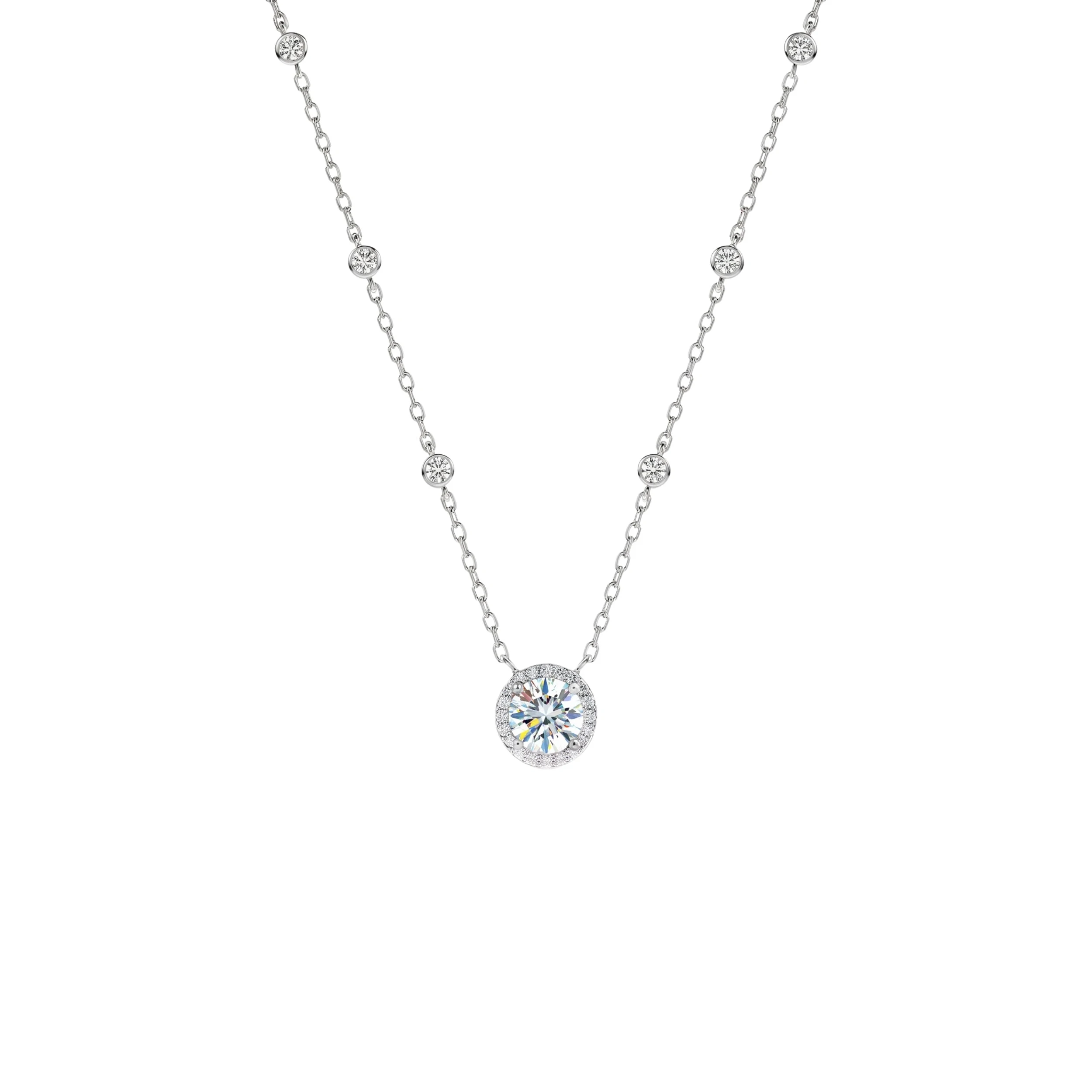 Foto Colar Alva Moissanite