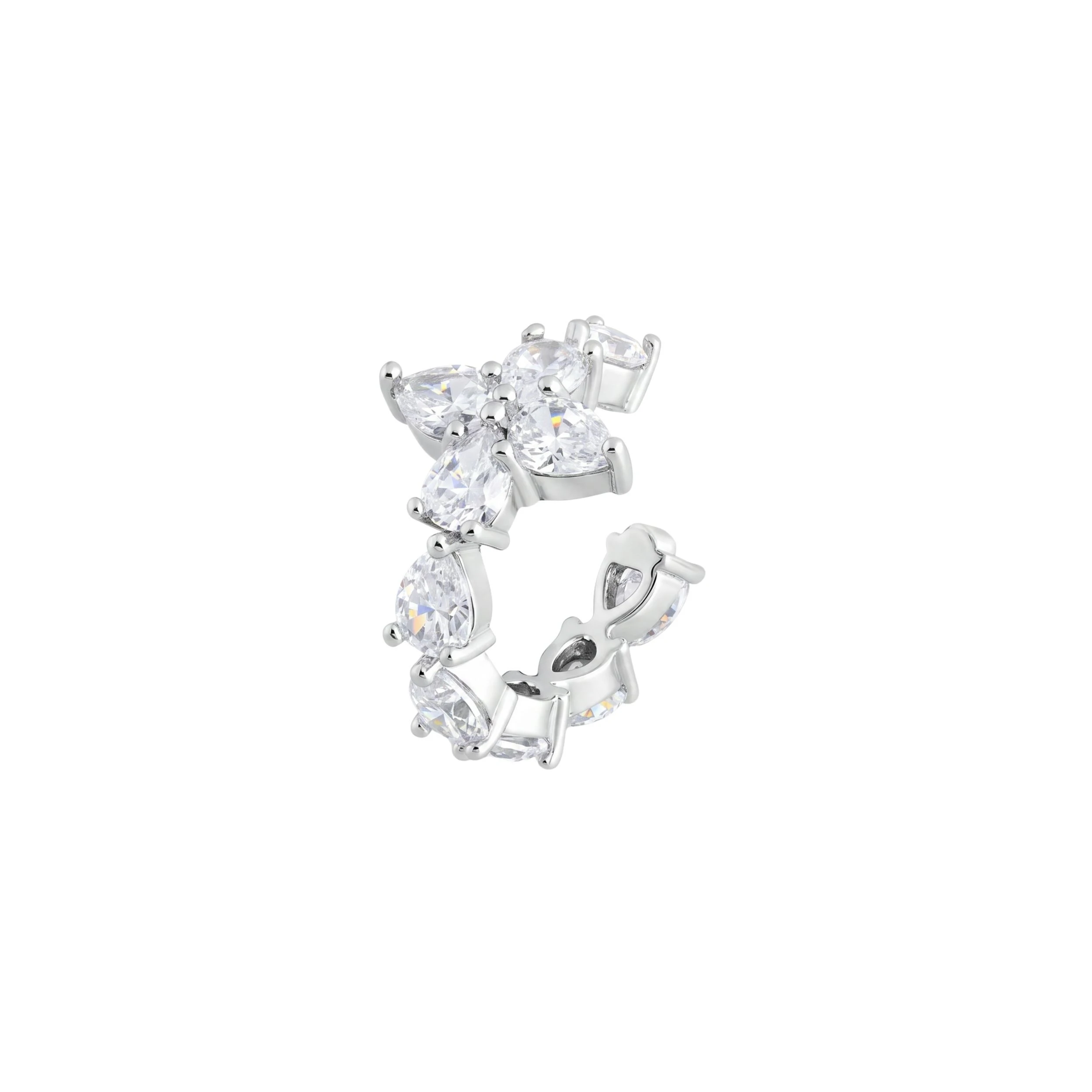 Foto Fake Piercing Crystal Moissanite
