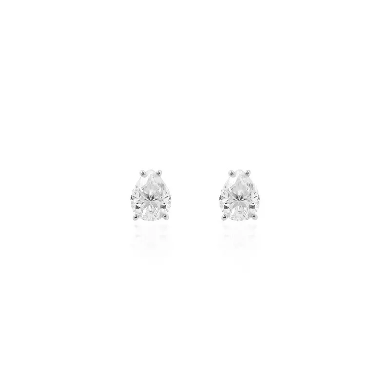 Foto Brinco Gota Moissanite
