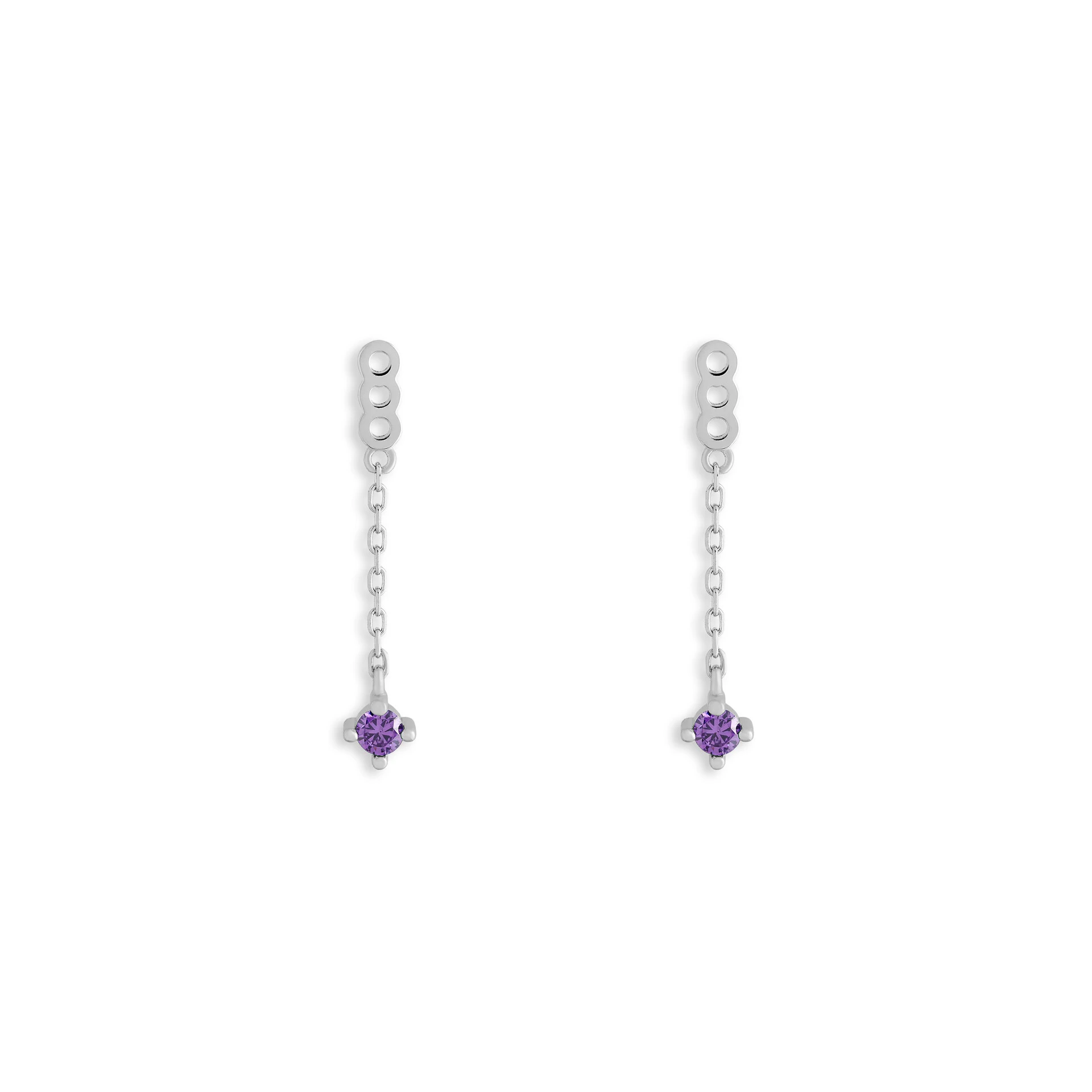 Foto Brinco Droopy Lavanda