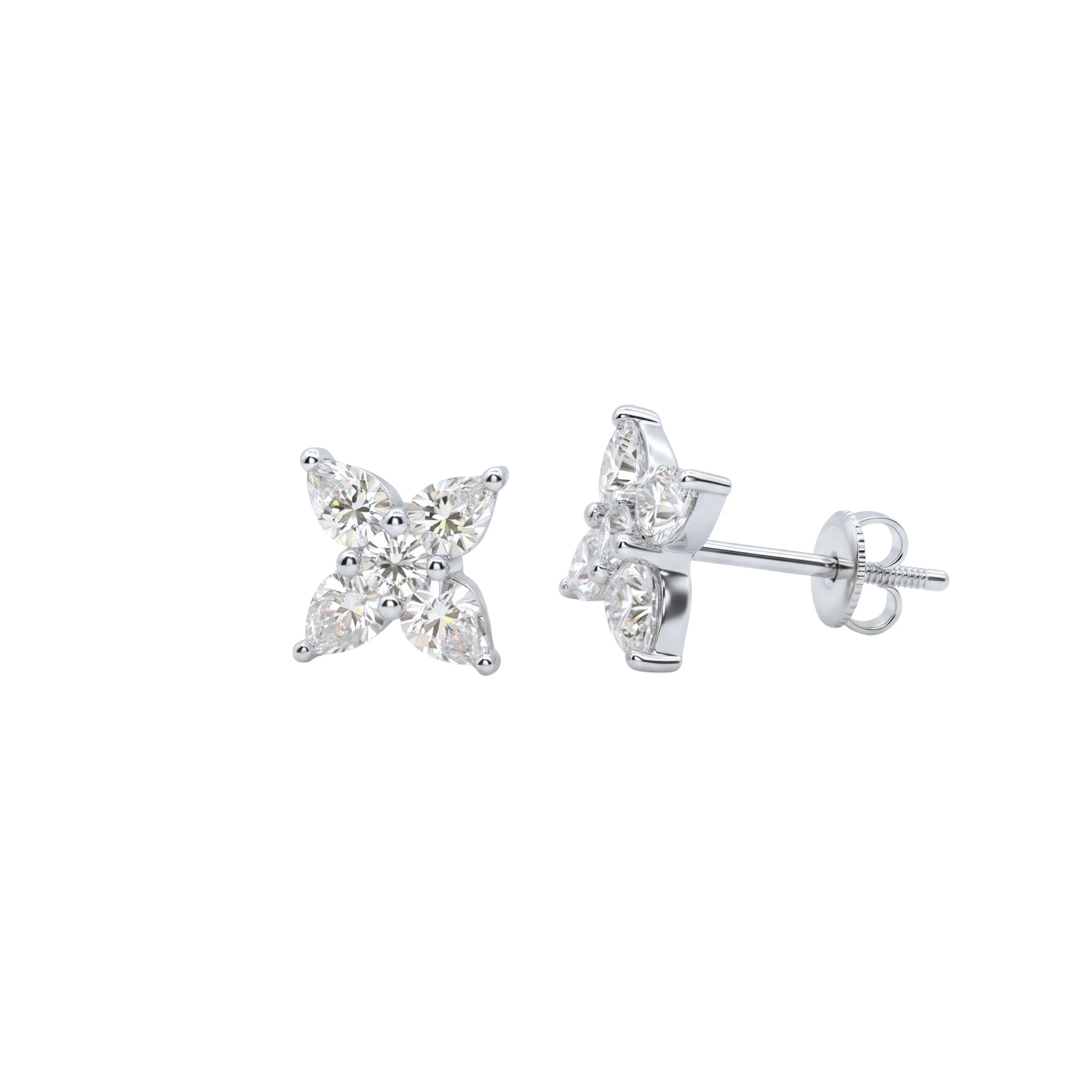 Foto Brinco Estelar Moissanite