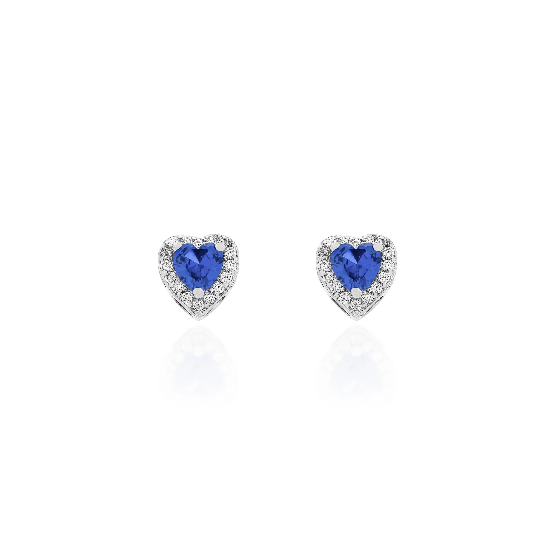 Foto Brinco Mini Heart Safira