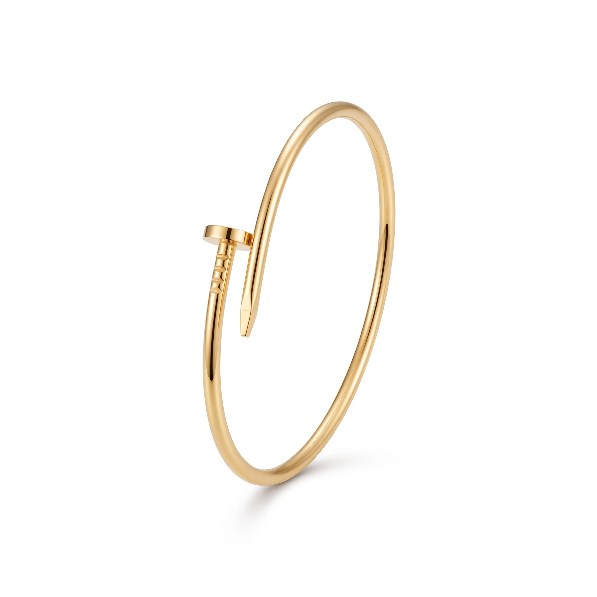 Foto Bracelete Prego Dourado