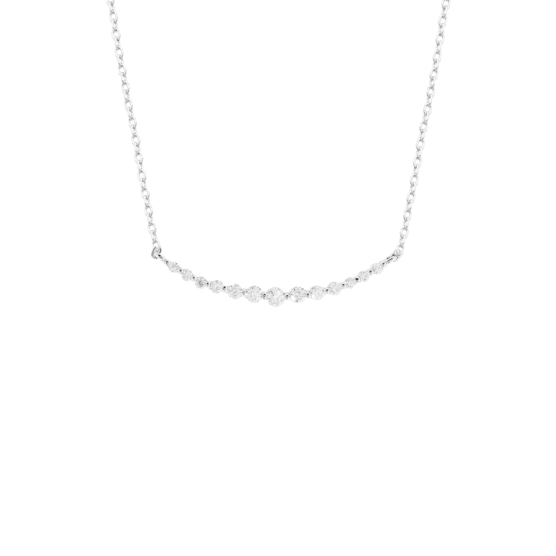 Foto Colar Curve Moissanite