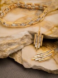 Pulseira Elos Dois Banhos
