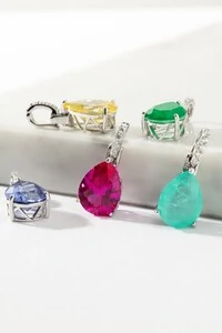 Pingente Gota Tanzanita