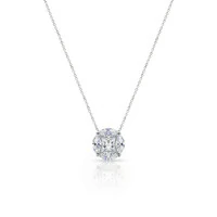 Colar Illusion Moissanite G