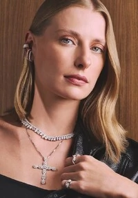 Ear Hook Stardust Moissanite