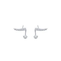 Ear Cuff Modern Moissanite