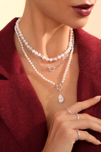 Colar Elos Moissanite