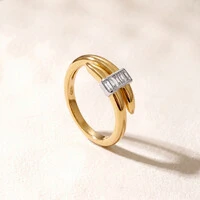 Anel Prego Dourado