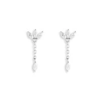 Brinco Encanto Moissanite
