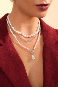Colar Elos Moissanite