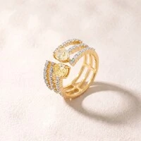 Anel Dourado Yellow Fancy