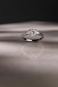 Anel Fancy Moissanite