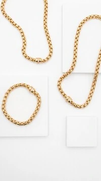 Pulseira Locke Dourada