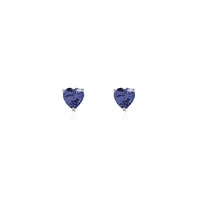 Brinco Heart Tanzanita