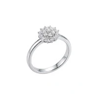 Anel Daisy Moissanite