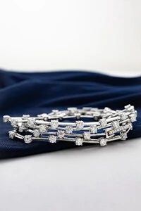 Riviera Fio Faca Moissanite 3mm