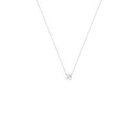 Colar Solitário Moissanite 3mm