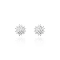 Brinco Daisy Moissanite