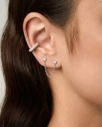 Brinco Bliss Moissanite