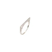 Anel Line Moissanite