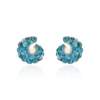 Brinco Santorini Turquesa