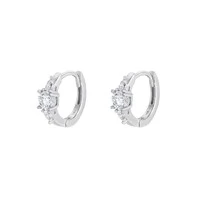 Brinco Argola Fancy Moissanite