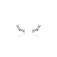 Mini EarCuff Spark Moissanite