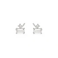 Brinco Jane Moissanite P