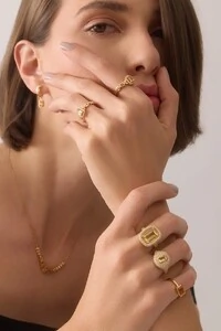 Anel Queen Moissanite