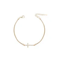 Pulseira Cruz Malha