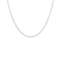 Colar Riviera Moissanite 2mm 40cm