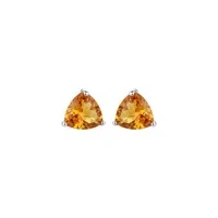 Brinco Triangular Amber