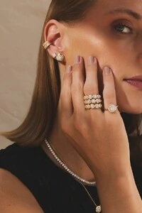 Anel Verité Line Moissanite